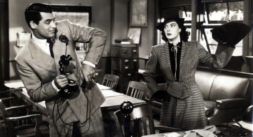 Still image from His Girl Friday.